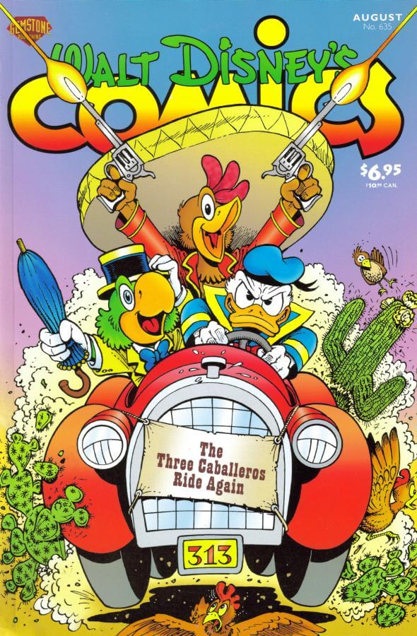 The Three Caballeros Ride Again cover